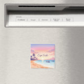 Waterverf Kaapverdische zonsondergang Magneet (Insitu (Vaatwasser))