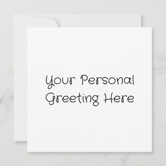 Waterverf Kaars Ontwerp  Kaart (Achterkant)