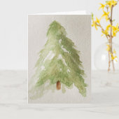 Waterverf Kaart (Gele Bloem)