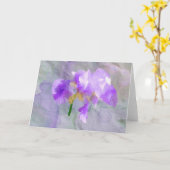 Waterverf Kaart (Gele Bloem)