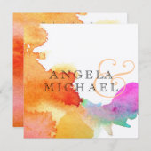 Waterverf Kaart (Voorkant / Achterkant)