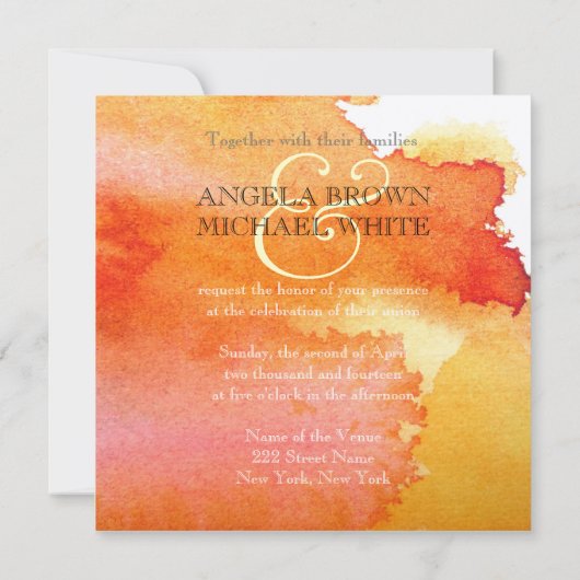 Waterverf Kaart (Achterkant)