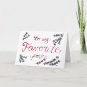 Waterverf Kaart (Voorkant)