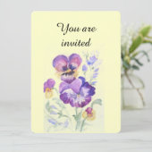 Waterverf Kaart (Staand voorkant)