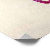 Waterverf kaart Groot-Brittannië Poster (Hoek)