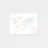 Waterverf-kaart Post-it® Notes (Voorkant)