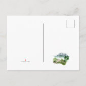 Waterverf kaart van de Rio Destination Wedding (Achterkant)