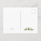 Waterverf kaart van het Griekse bestemmingshuwelij (Achterkant)