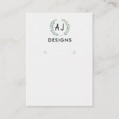 Waterverf - Kaart voor Floral Paining Visitekaartje (Voorkant)