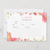 Waterverf Kaarten voor het ontvangen van Vrijgezel (Voorkant)