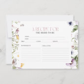 Waterverf Kaarten voor het ontvangen van Vrijgezel (Voorkant)