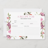 Waterverf Kaarten voor het ontvangen van Vrijgezel (Voorkant)