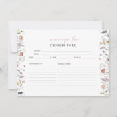 Waterverf Kaarten voor het ontvangen van Vrijgezel (Voorkant)