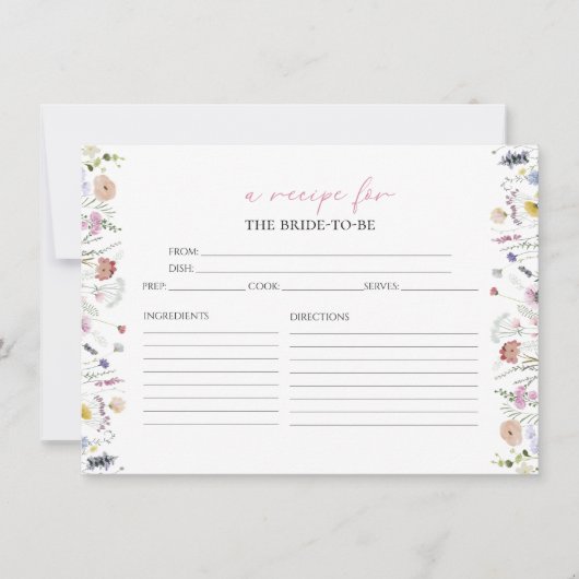 Waterverf Kaarten voor het ontvangen van Vrijgezel (Voorkant)