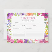 Waterverf Kaarten voor het ontvangen van Vrijgezel (Voorkant)