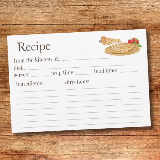 Waterverf Kaas Pizza Recept