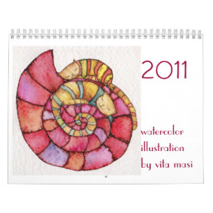 waterverf kalender