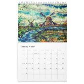 Waterverf Kalender Art Painting (Feb 2027)