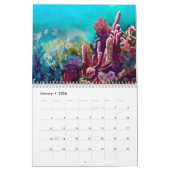 Waterverf kalender per eiland Art Bocas (Jan 2026)