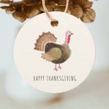 Waterverf kalkoen Thanksgiving