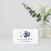 Waterverf kalligrafie Fotografie Fotograaf Visitekaartje (Staand voorkant)