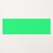 Waterverf kalme groene levendige energiekunst yogamat (Achterkant (horizontaal))