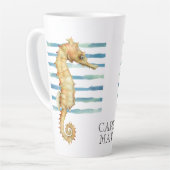 Waterverf KAN KAMPEN VOOR Kustkusten Latte Mok (Linkerhoek)