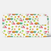 Waterverf Kandij Fruit Patroon Case-Mate iPhone Case (Achterkant (horizontaal))