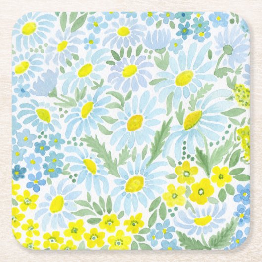 Waterverf Kartonnen Onderzetters (Voorkant)