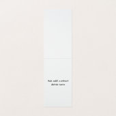 Waterverf Kast Organisator Verticaal Visitekaartje (Binnenkant ongevouwen)