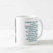 Waterverf Kat & Bloemen - De liefde van een moeder Koffiemok (Voorkant rechts)