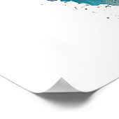 Waterverf kat in steampunk poster (Hoek)