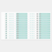 Waterverf Kat School Preschool Dagverzorgingslabel Labels (Vel)