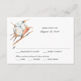 Waterverf Katoen Plant | Bruiloft RSVP