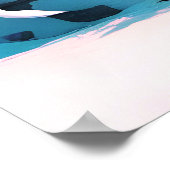 Waterverf Katten Digitaal Poster (Hoek)