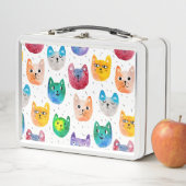 Waterverf katten en vrienden (In situ)