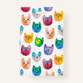 Waterverf katten en vrienden badge (Achterkant)