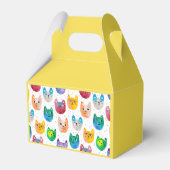 Waterverf katten en vrienden bedankdoosjes (Achterkant)