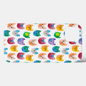 Waterverf katten en vrienden Case-Mate iPhone case (Achterkant (horizontaal))