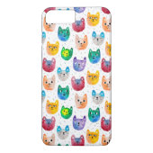 Waterverf katten en vrienden Case-Mate iPhone case (Achterkant)
