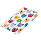 Waterverf katten en vrienden magneet (Linkerzijde)