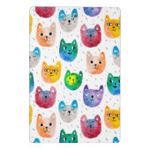 Waterverf katten en vrienden mini klembord (Achterkant)