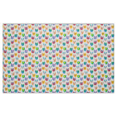 Waterverf katten en vrienden stof (Fat Quarter)