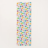 Waterverf katten en vrienden yogamat (Achterkant)