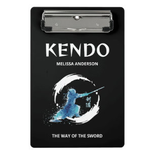 Waterverf Kendo Oefenjournaal Beoefenaars Mini Klembord