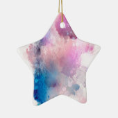 Waterverf Keramisch Ornament (Rechts)