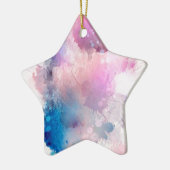 Waterverf Keramisch Ornament (Links)