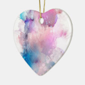 Waterverf Keramisch Ornament (Links)