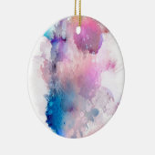 Waterverf Keramisch Ornament (Rechts)