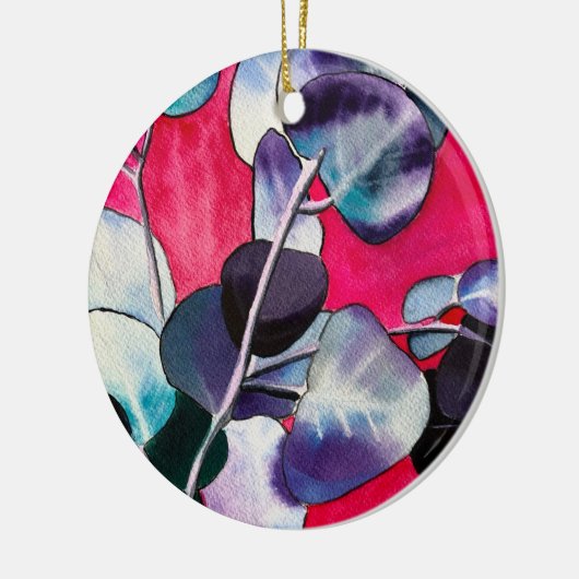 Waterverf Keramisch Ornament (Links)